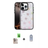MARSİLYAN™- iPhone 16 Pro Max Kılıf Odak Prime - Siyah Joko Magic 5D Cam + Raze Metal Kamera Lens - NLGY