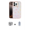 MARSİLYAN™- iPhone 16 Pro Max Kılıf Odak Prime - Siyah Joko Magic 5D Cam + Pers Alüminyum Kamera Lens - GI