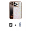 MARSİLYAN™- iPhone 16 Pro Max Kılıf Odak Prime - Siyah Joko Magic 5D Cam + PVD Metal Kamera Lens - SH