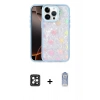MARSİLYAN™- iPhone 16 Pro Max Kılıf Odak Prime - Siyah Joko Magic 5D Cam + PVD Metal Kamera Lens - SH