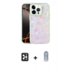 MARSİLYAN™- iPhone 16 Pro Max Kılıf Odak Prime - Siyah Joko Magic 5D Cam + PVD Metal Kamera Lens - SH