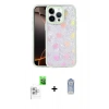 MARSİLYAN™- iPhone 16 Pro Max Kılıf Odak Prime - Siyah Joko Magic 5D Cam + Raze Metal Kamera Lens - BZ