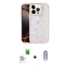 MARSİLYAN™- iPhone 16 Pro Max Kılıf Odak Prime - Siyah Joko Magic 5D Cam + Raze Metal Kamera Lens - BZ