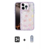 MARSİLYAN™- iPhone 16 Pro Max Kılıf Odak Prime - Siyah Joko Magic 5D Cam + Siyah PVD Metal Kamera Lens