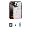 MARSİLYAN™- iPhone 16 Pro Max Kılıf Odak Prime - Siyah Joko Magic 5D Cam + Siyah PVD Metal Kamera Lens