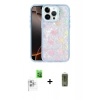 MARSİLYAN™- iPhone 16 Pro Max Kılıf Odak Prime - Siyah Joko Magic 5D Hayalet Cam + Raze Metal Kamera Lens - BZ