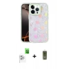 MARSİLYAN™- iPhone 16 Pro Max Kılıf Odak Prime - Siyah Joko Magic 5D Hayalet Cam + Raze Metal Kamera Lens - BZ