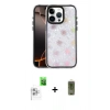 MARSİLYAN™- iPhone 16 Pro Max Kılıf Odak Prime - Siyah Joko Magic 5D Hayalet Cam + Raze Metal Kamera Lens - BZ