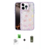 MARSİLYAN™- iPhone 16 Pro Max Kılıf Odak Prime - Siyah Joko Magic 5D Hayalet Cam + Raze Metal Kamera Lens - BZ