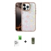 MARSİLYAN™- iPhone 16 Pro Max Kılıf Odak Prime - Siyah Joko Magic 5D Hayalet Cam + Raze Metal Kamera Lens - BZ