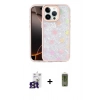 MARSİLYAN™- iPhone 16 Pro Max Kılıf Odak Prime - Siyah Joko Magic 5D Hayalet Cam + Bilvis Titan Kamera Lens - TMGI