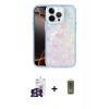 MARSİLYAN™- iPhone 16 Pro Max Kılıf Odak Prime - Siyah Joko Magic 5D Hayalet Cam + Bilvis Titan Kamera Lens - GS