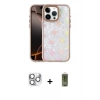 MARSİLYAN™- iPhone 16 Pro Max Kılıf Odak Prime - Siyah Joko Magic 5D Hayalet Cam + Pers Alüminyum Kamera Lens - GS