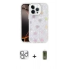 MARSİLYAN™- iPhone 16 Pro Max Kılıf Odak Prime - Siyah Joko Magic 5D Hayalet Cam + Pers Alüminyum Kamera Lens - GS