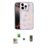 MARSİLYAN™- iPhone 16 Pro Max Kılıf Odak Prime - Siyah Joko Magic 5D Hayalet Cam + Raze Metal Kamera Lens - NLGY