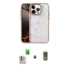 MARSİLYAN™- iPhone 16 Pro Max Kılıf Odak Prime - Siyah Joko Magic 5D Hayalet Cam + Raze Metal Kamera Lens - NLGY