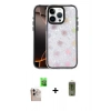 MARSİLYAN™- iPhone 16 Pro Max Kılıf Odak Prime - Siyah Joko Magic 5D Hayalet Cam + Raze Metal Kamera Lens - NLGY