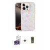 MARSİLYAN™- iPhone 16 Pro Max Kılıf Odak Prime - Siyah Joko Magic 5D Hayalet Cam + Bilvis Titan Kamera Lens - SH
