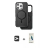 MARSİLYAN™- iPhone 16 Pro Max Kılıf Pusula Işık Koleksiyonu - Şeffaf Pasifik Cam Ekran Koruyucu + PVD Metal Kamera Lens - SH