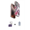 MARSİLYAN™- iPhone 16 Pro Max Kılıf Siluet Doku - Siyah Joko Magic 5D Cam + Bilvis Titan Kamera Lens - SH