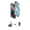 MARSİLYAN™- iPhone 16 Pro Max Kılıf Siluet Doku - Siyah Joko Magic 5D Hayalet Cam + Bilvis Titan Kamera Lens - SH