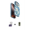 MARSİLYAN™- iPhone 16 Pro Max Kılıf Siluet Doku - Siyah Joko Magic 5D Hayalet Cam + Bilvis Titan Kamera Lens - TMGI