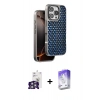 MARSİLYAN™- iPhone 16 Pro Max Kılıf Siluet Form Serisi - Siyah Bilvis 5in1 3D Magic Cam Ekran Koruyucu + Bilvis Titan Kamera Lens - GS