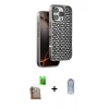 MARSİLYAN™- iPhone 16 Pro Max Kılıf Siluet Form Serisi - Siyah Joko Magic 5D Cam + Raze Metal Kamera Lens - CLTM