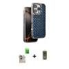 MARSİLYAN™- iPhone 16 Pro Max Kılıf Siluet Form Serisi - Siyah Joko Magic 5D Hayalet Cam + Raze Metal Kamera Lens - NLGY