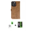 MARSİLYAN™- iPhone 16 Pro Max Kılıf Siluet Işık Serisi - Şeffaf 360 Full Body Arka Koruyucu + Raze Metal Kamera Lens - BZ