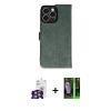 MARSİLYAN™- iPhone 16 Pro Max Kılıf Siluet Işık Serisi - Şeffaf 360 Full Body Arka Koruyucu + Bilvis Titan Kamera Lens - GS