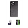 MARSİLYAN™- iPhone 16 Pro Max Kılıf Siluet Işık Serisi - Şeffaf 360 Full Body Arka Koruyucu + Bilvis Titan Kamera Lens - TMGI