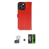 MARSİLYAN™- iPhone 16 Pro Max Kılıf Siluet Işık Serisi - Şeffaf 360 Full Body Arka Koruyucu + Bilvis Titan Kamera Lens - TMGI