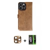 MARSİLYAN™- iPhone 16 Pro Max Kılıf Siluet Işık Serisi - Şeffaf 360 Full Body Arka Koruyucu + Pers Alüminyum Kamera Lens - CLTM