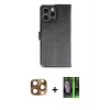 MARSİLYAN™- iPhone 16 Pro Max Kılıf Siluet Işık Serisi - Şeffaf 360 Full Body Arka Koruyucu + Pers Alüminyum Kamera Lens - CLTM