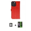 MARSİLYAN™- iPhone 16 Pro Max Kılıf Siluet Işık Serisi - Şeffaf 360 Full Body Arka Koruyucu + Gümüş PVD Metal Kamera Lens