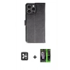 MARSİLYAN™- iPhone 16 Pro Max Kılıf Siluet Işık Serisi - Şeffaf 360 Full Body Arka Koruyucu + PVD Metal Kamera Lens - SH