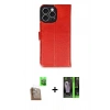 MARSİLYAN™- iPhone 16 Pro Max Kılıf Siluet Işık Serisi - Şeffaf 360 Full Body Arka Koruyucu + Raze Metal Kamera Lens - CLTM