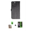 MARSİLYAN™- iPhone 16 Pro Max Kılıf Siluet Işık Serisi - Şeffaf 360 Full Body Arka Koruyucu + Raze Metal Kamera Lens - CLTM