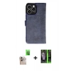 MARSİLYAN™- iPhone 16 Pro Max Kılıf Siluet Işık Serisi - Şeffaf 360 Full Body Arka Koruyucu + Raze Metal Kamera Lens - NLGY