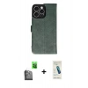 MARSİLYAN™- iPhone 16 Pro Max Kılıf Siluet Işık Serisi - Şeffaf Pasifik Cam Ekran Koruyucu + Raze Metal Kamera Lens - SH