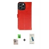 MARSİLYAN™- iPhone 16 Pro Max Kılıf Siluet Işık Serisi - Şeffaf Pasifik Cam Ekran Koruyucu + Raze Metal Kamera Lens - NLGY