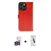 MARSİLYAN™- iPhone 16 Pro Max Kılıf Siluet Işık Serisi - Şeffaf Pasifik Cam Ekran Koruyucu + Siyah Bilvis Titan Kamera Lens