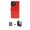 MARSİLYAN™- iPhone 16 Pro Max Kılıf Siluet Işık Serisi - Siyah 3D Antistatik Mat Seramik Nano Ekran Koruyucu + PVD Metal Kamera Lens - SH
