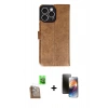 MARSİLYAN™- iPhone 16 Pro Max Kılıf Siluet Işık Serisi - Siyah 3D Antistatik Mat Seramik Nano Ekran Koruyucu + Raze Metal Kamera Lens - CLTM