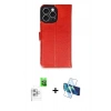 MARSİLYAN™- iPhone 16 Pro Max Kılıf Siluet Işık Serisi - Siyah 3D Antistatik Seramik Nano Ekran Koruyucu + Raze Metal Kamera Lens - BZ