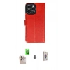 MARSİLYAN™- iPhone 16 Pro Max Kılıf Siluet Işık Serisi - Siyah Bilvis 3D Cam Ekran Koruyucu + Raze Metal Kamera Lens - NLGY