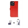 MARSİLYAN™- iPhone 16 Pro Max Kılıf Siluet Işık Serisi - Siyah Bilvis 3X AR Hayalet Cam Ekran Koruyucu + Bilvis Titan Kamera Lens - TMGI