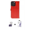 MARSİLYAN™- iPhone 16 Pro Max Kılıf Siluet Işık Serisi - Siyah Bilvis 3X AR HD Cam Ekran Koruyucu + Bilvis Titan Kamera Lens - TMGI