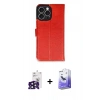 MARSİLYAN™- iPhone 16 Pro Max Kılıf Siluet Işık Serisi - Siyah Bilvis 5in1 5D Magic Hayalet Cam Ekran Koruyucu + Bilvis Titan Kamera Lens - SH